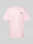 T-shirt met labelprint