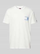 Regular fit T-shirt van puur katoen
