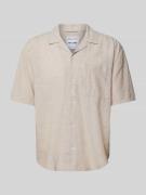 Relaxed fit vrijetijdsoverhemd met 1/2-mouwen, model 'CAIDEN'