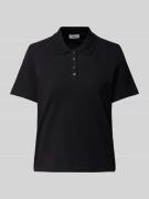 Regular fit poloshirt van katoenmix