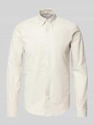 Slim fit vrijetijdsoverhemd met knoopsluiting, model 'Oxford'