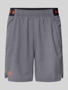 Regular fit korte broek met zijsplitten, model 'Vanish'