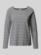 Regular fit shirt met lange mouwen van puur biologisch katoen