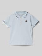 Poloshirt met ribboorden, model 'NMMDAKAN'