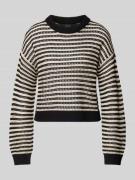 Comfort fit gebreide pullover in katoenmix, model 'NEWMADERA'