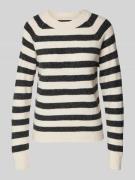 Zachte pullover met lange mouwen en ronde hals, model 'DOFFY'
