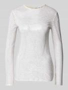 Shirt met lange mouwen ,et strass-steentjes, model 'RINO'
