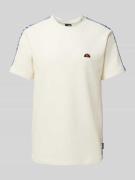T-shirt met structuurmotief, model 'MADORI'