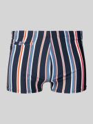 Slim fit zwembroek met ritszak, model 'Ocean'