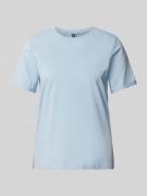 Regular fit T-shirt van puur katoen, model 'RIA'