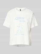 Comfort fit T-shirt van zuiver katoen, model 'SONYA METTE'