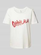 Regular fit T-shirt van puur katoen, model 'BOLA'