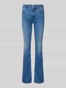Slim fit bootcut jeans met 5-pocketmodel, model 'Shelby'