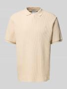 Poloshirt met labeldetail
