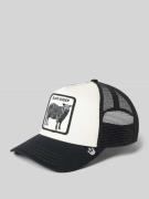 Trucker-pet met motiefbadge, model 'The Black Sheep'