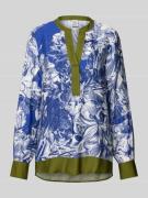 Regular fit tuniek met ballonmouwen