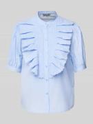 Regular fit overhemdblouse met opstaande kraag, model 'Hamadeus'