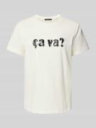 T-shirt met pailletten