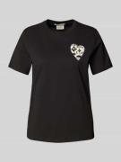T-shirt met ronde hals