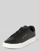 Lage sneakers van leermix