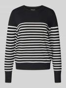 Regular fit gebreide pullover van viscosemix