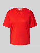 T-shirt met logoprint, model 'Melea'