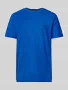 T-shirt met logostitching