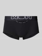Boxershort met elastische band met label