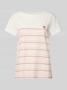 Regular fit T-shirt van puur katoen