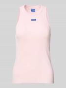 Tanktop met labelstitching