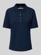 Regular fit poloshirt met logostitching, model '1985'
