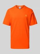 T-shirt met labelstitching, model 'TREFOIL'