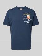 T-shirt met statementstitching