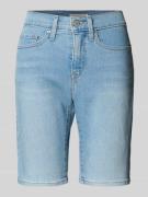 Shaping fit jeansbermuda in 5-pocketmodel