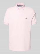 Regular fit poloshirt van katoenmix