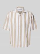 Relaxed fit vrijetijdsoverhemd met resortkraag, model 'TES'