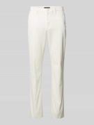 Regular fit chino met achterzakken, model 'DENTON'