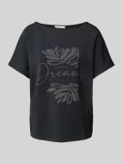 T-shirt met ronde hals