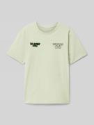 Regular fit T-shirt van katoen