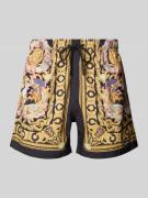 Zwembroek in all-over look, model 'Baroque'