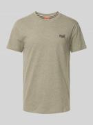T-shirt met labelstitching