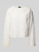 Loose fit blouseshirt van puur katoen, model 'TARMORINE'