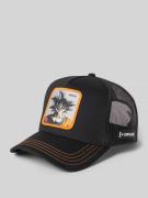 Baseballpet met motiefstitching