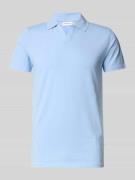 Poloshirt met V-hals