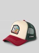 Baseballpet met motiefstitching