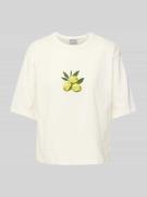 Oversized T-shirt met motiefprint