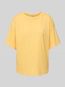 Oversized T-shirt met sattementstitching