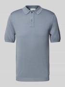 Poloshirt met korte knoopsluiting