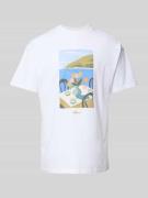 T-shirt met motiefprint, model 'SOSTA'