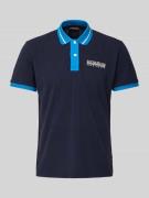 Regular fit poloshirt met labelstitching, model 'E-MURLO'